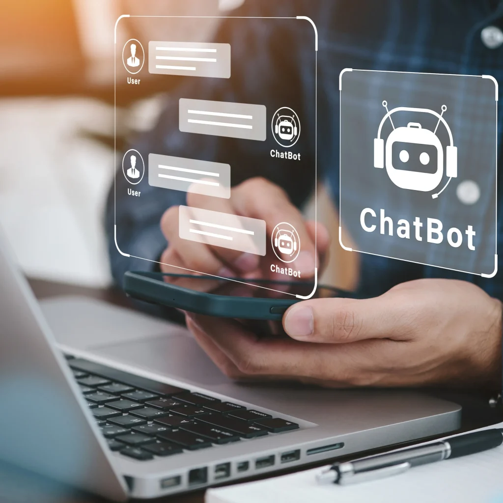 Digital marketing professional analyzing advertising campaign data and analytics on a laptop.